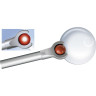 Лупа Bresser 2,5x/4x, 88 мм, LED, металл 67548